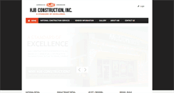 Desktop Screenshot of hjbconstruction.com